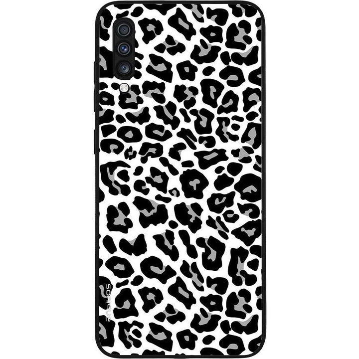 Husa telefon Sonique Animal Print Series, leopard, silicon, pentru Samsung Galaxy A70/A70s