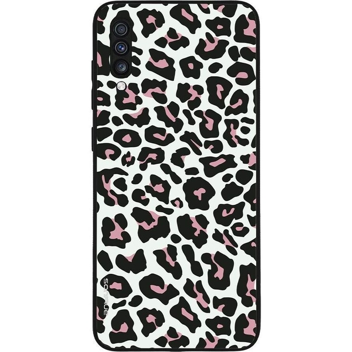Husa telefon Sonique Animal Print Series, leopard, silicon, pentru Samsung Galaxy A70/A70s