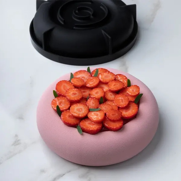 Forma din silicon pentru tort Pavoni C'est la vie by Emmanuele Forcone, ø180x48mm 1050ml