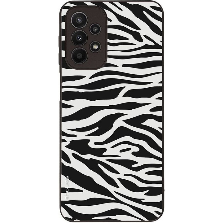 Husa telefon Sonique Animal Print Series, protectie antisoc, design zebra, pentru Samsung Galaxy A23 5G / A23 4G