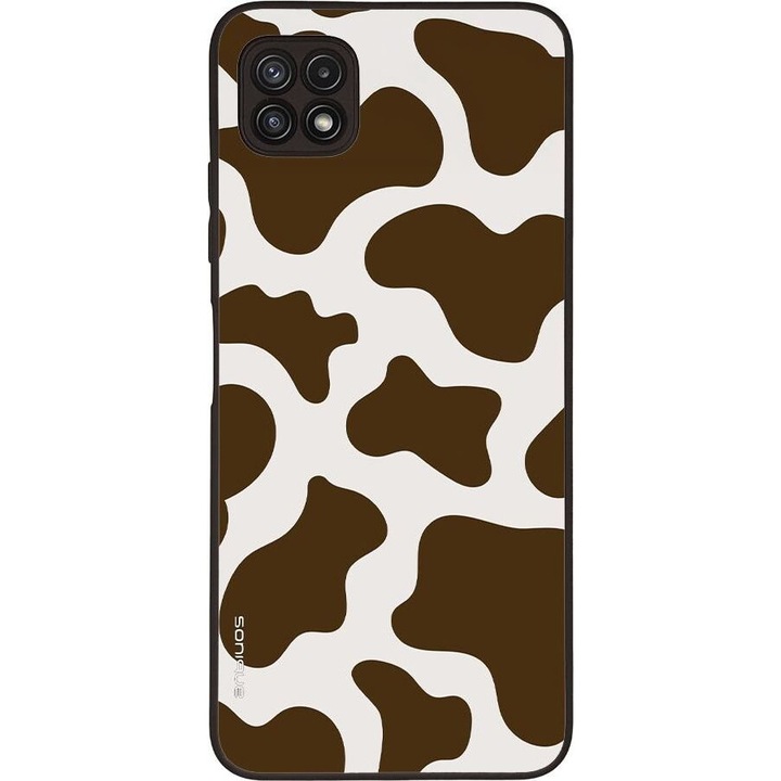 Husa telefon Sonique Animal Print Series pentru Samsung Galaxy A22 5G, design animal print, silicon, multicolor