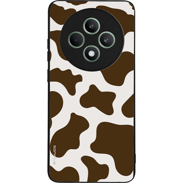 Husa telefon Sonique Animal Print Series, protectie antisoc, design animal print, multicolor, pentru Oppo Reno12 F 5G / Oppo Reno12 Fs 5G