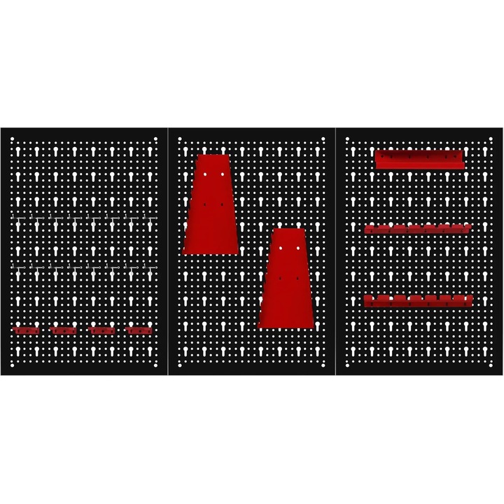 Fém műhelypanel, Kraft&Dele, 120x60 cm, KD11895