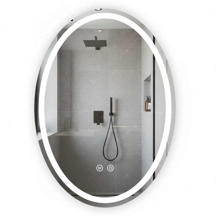 Rea oglinda Marco 80X60 LED, TransparentTransparent, 2, 5x60x80cm