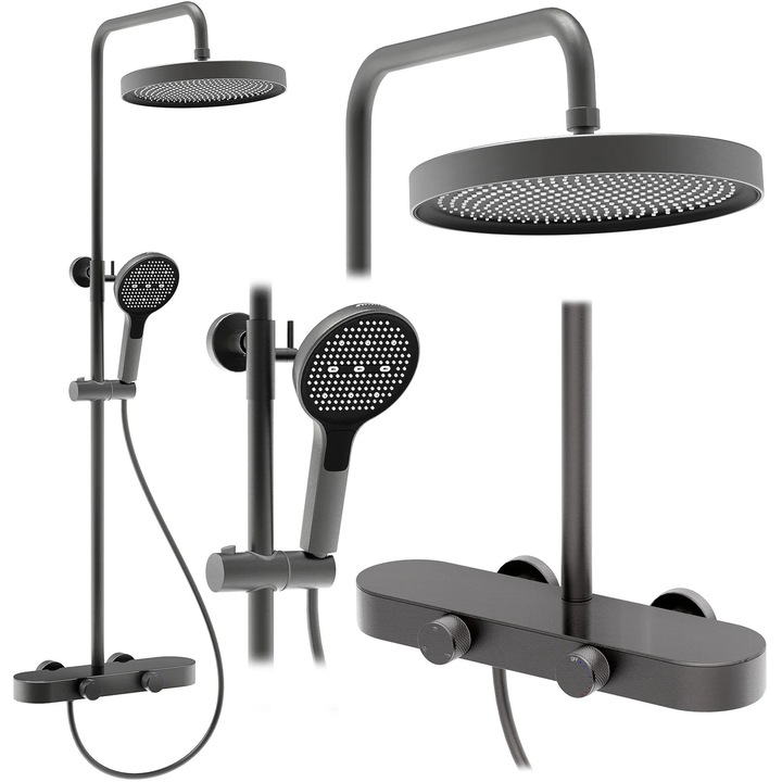 Rea set de dus Creo, Alama, 37x15, 5x128cm