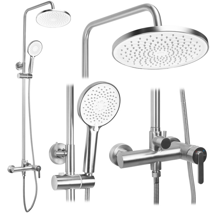 Rea set de dus JS-H1190N ONTARIO, Alama, ABS, 32x21x76, 5cm