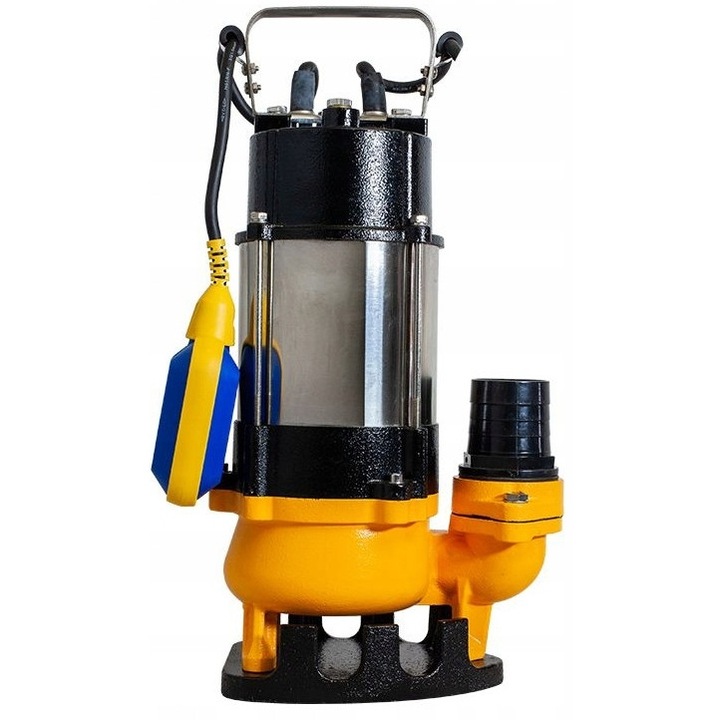 Потопяема помпа WQ 450F, 283л/мин, 9м, 230V, 30мм, 10м дълбочина