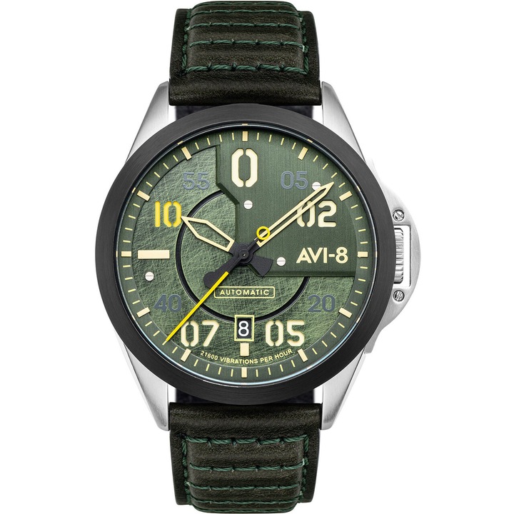 Мъжки часовник Avi AV-4086-03, Автоматичен, 43мм, 5ATM