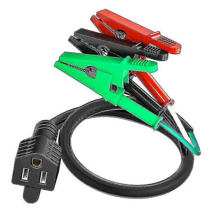 HVAC адаптерен кабел, аксесоари за компресори, за вакуумни помпи, 1x3m, черен