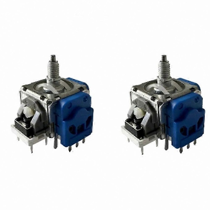 Set 2 Joysticks Hall pentru Controler Xbox One Elite Series 2, tehnologie de detectare Hall, plastic si metal