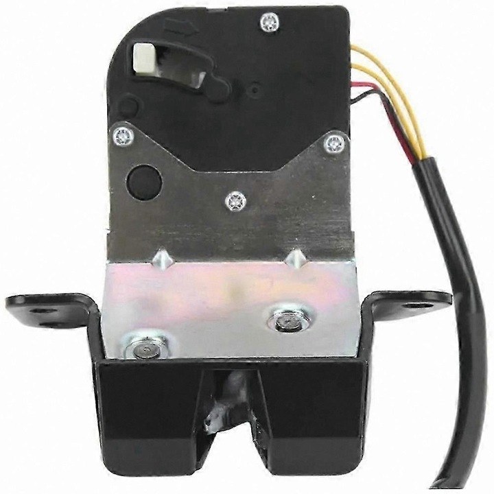 Csomagtartó zár működtető elem Kia Rio Hatchback 2012-2017, fekete és ezüst, műanyag és fém