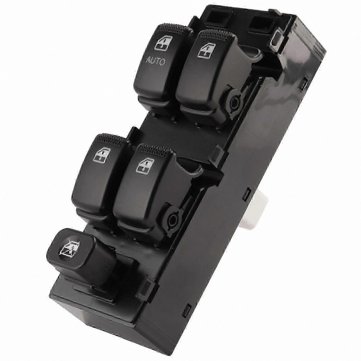 Hyundai Getz 2005 bal első elektromos ablakemelő kapcsoló, fekete, műanyag és fém