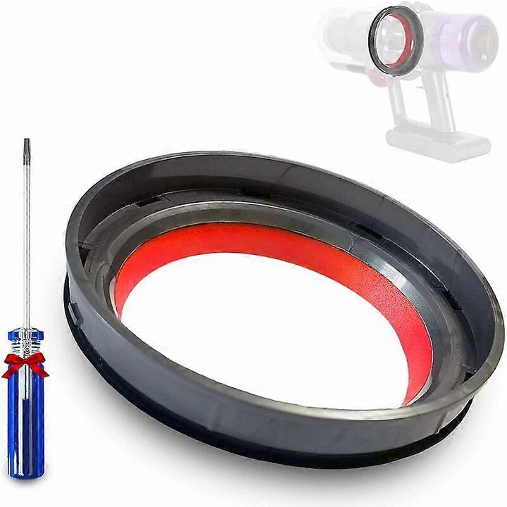 Inel de etansare fix pentru recipientul de praf Dyson V11, set cu surubelnita T8