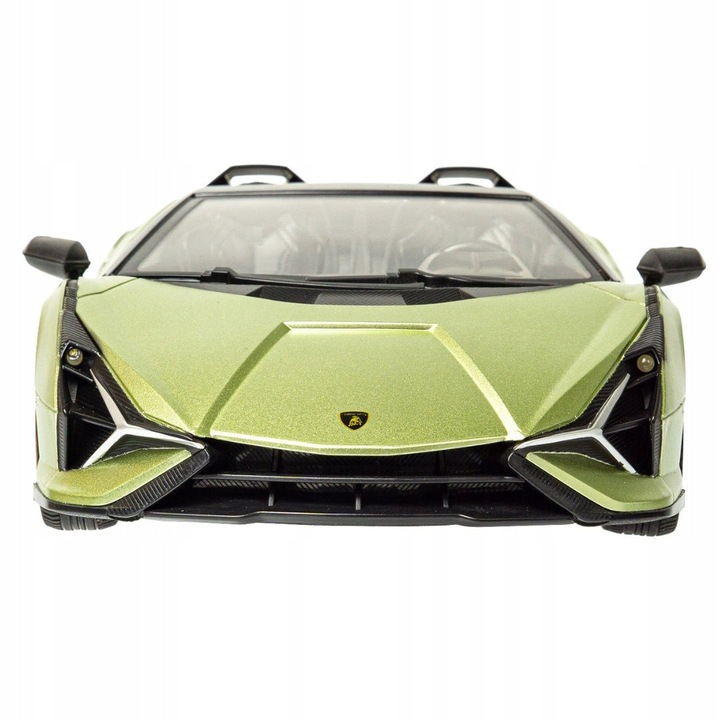 RC Lamborghini Sian kisautó 1:12, 10 km/h, zöld, akkumulátorral és USB kábellel