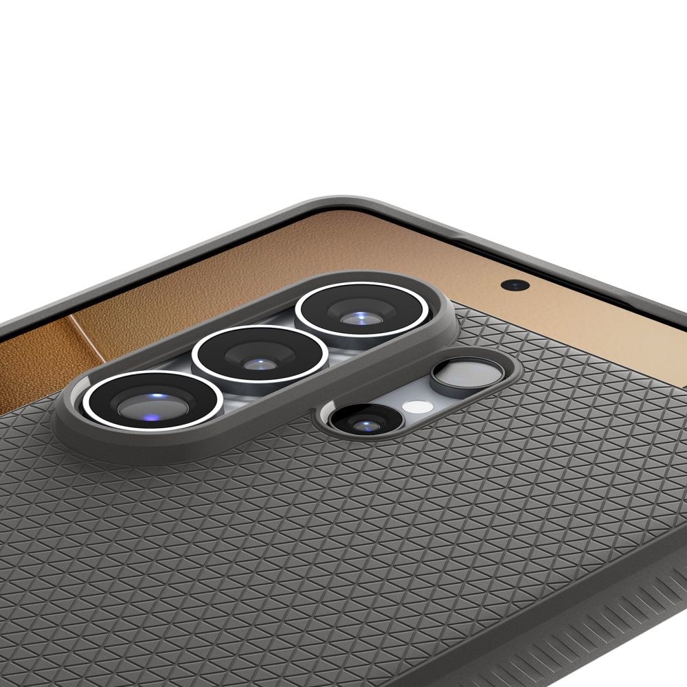 Husa pentru Samsung Galaxy S26 Ultra Spigen Liquid Air, Protectie ridicata, Design slim, Calitate Premium, Gri