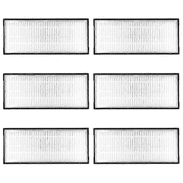 Set 6 filtre Hepa pentru aspirator robot Roborock S7 Maxv/S7 Max Ultra/S8/S8+/S8 Pro Ultra