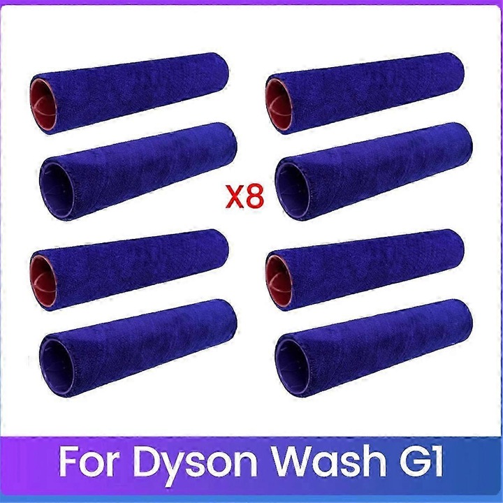 Set 8 perii adezive pentru aspirator Dyson Wash G1