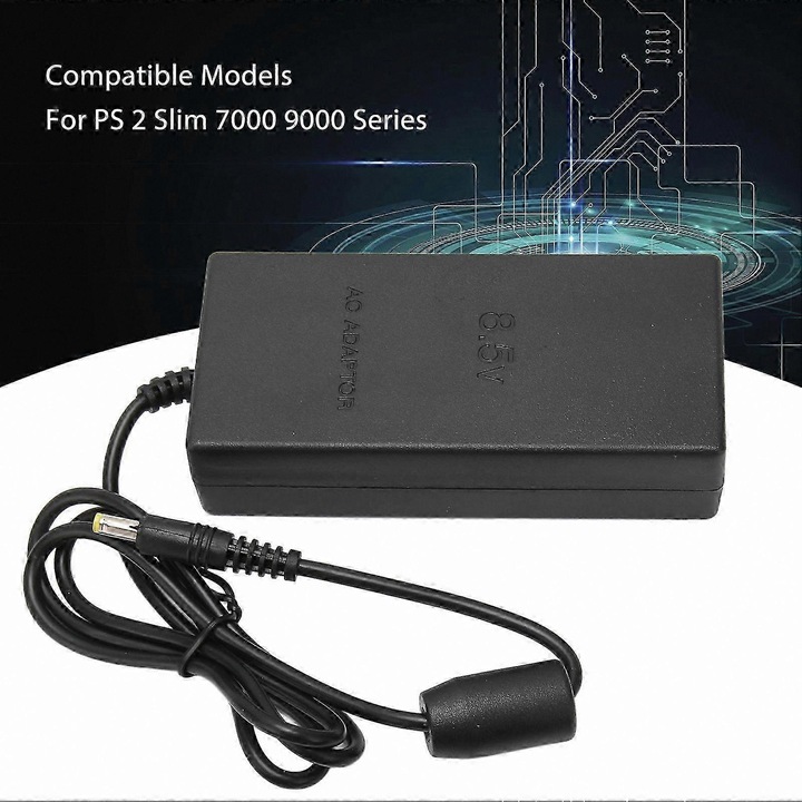 Adaptor AC PS2 Slim, cablu de alimentare 100-240V, pentru console PS2 70000 9000 Series