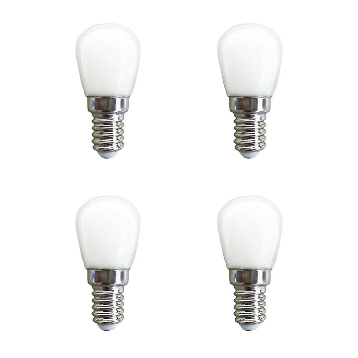 Set 4 becuri LED E14 3W impermeabile 360 grade AC220V