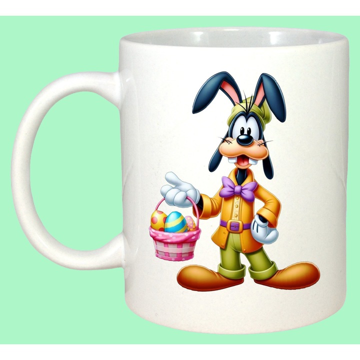 Cana Paste Goofy Paste Cos Oua Colorate Iepuras, Cadou, Sarbatori, Cri-Flo, Culoare Alb, 330 ml