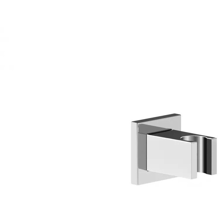 Suport para dus Roca Wall Square A5B1250C00, aparent, universal, Crom