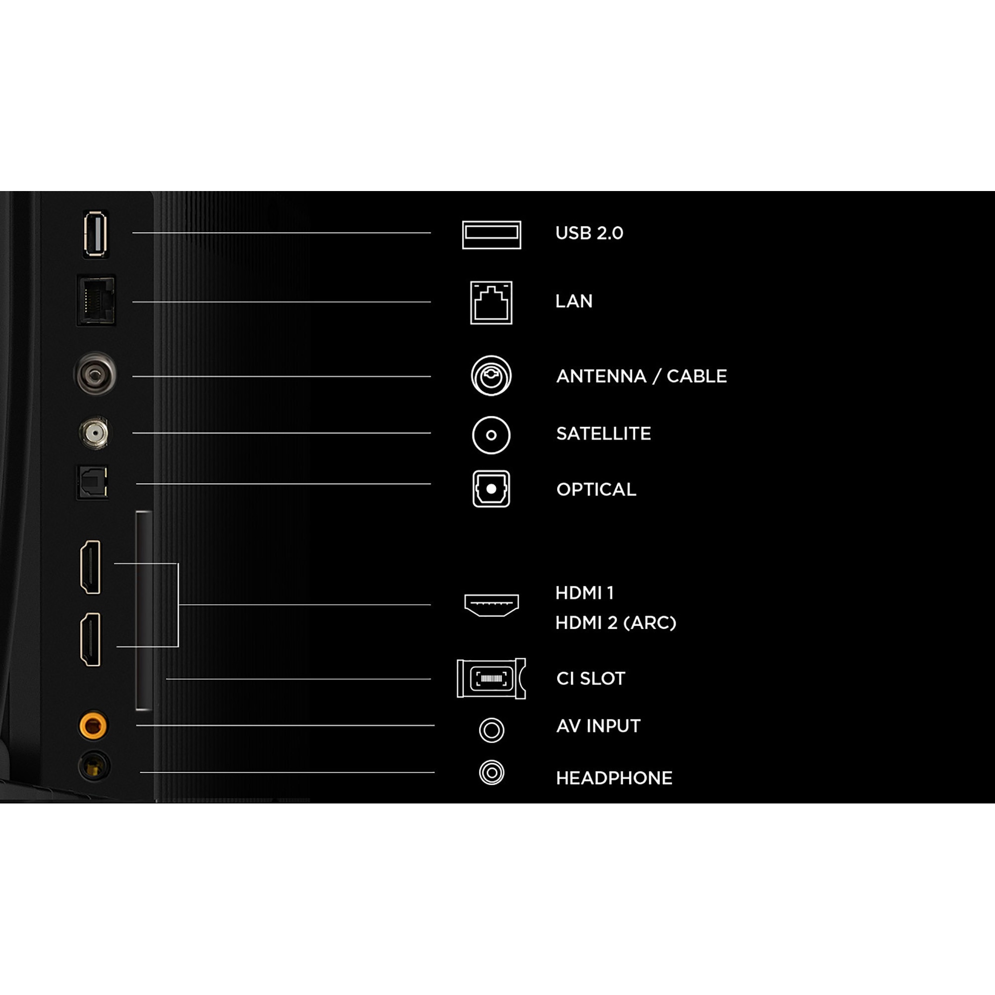 Televizor TCL QLED 43S5L, 108 cm, Smart Android TV, Full HD, Clasa F (Model 2026)