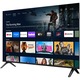Televizor TCL QLED 43S5L, 108 cm, Smart Android TV, Full HD, Clasa F (Model 2026)