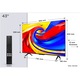 Televizor TCL QLED 43P7L, 108 cm, Smart Google TV, 4K Ultra HD, Clasa F (Model 2026)
