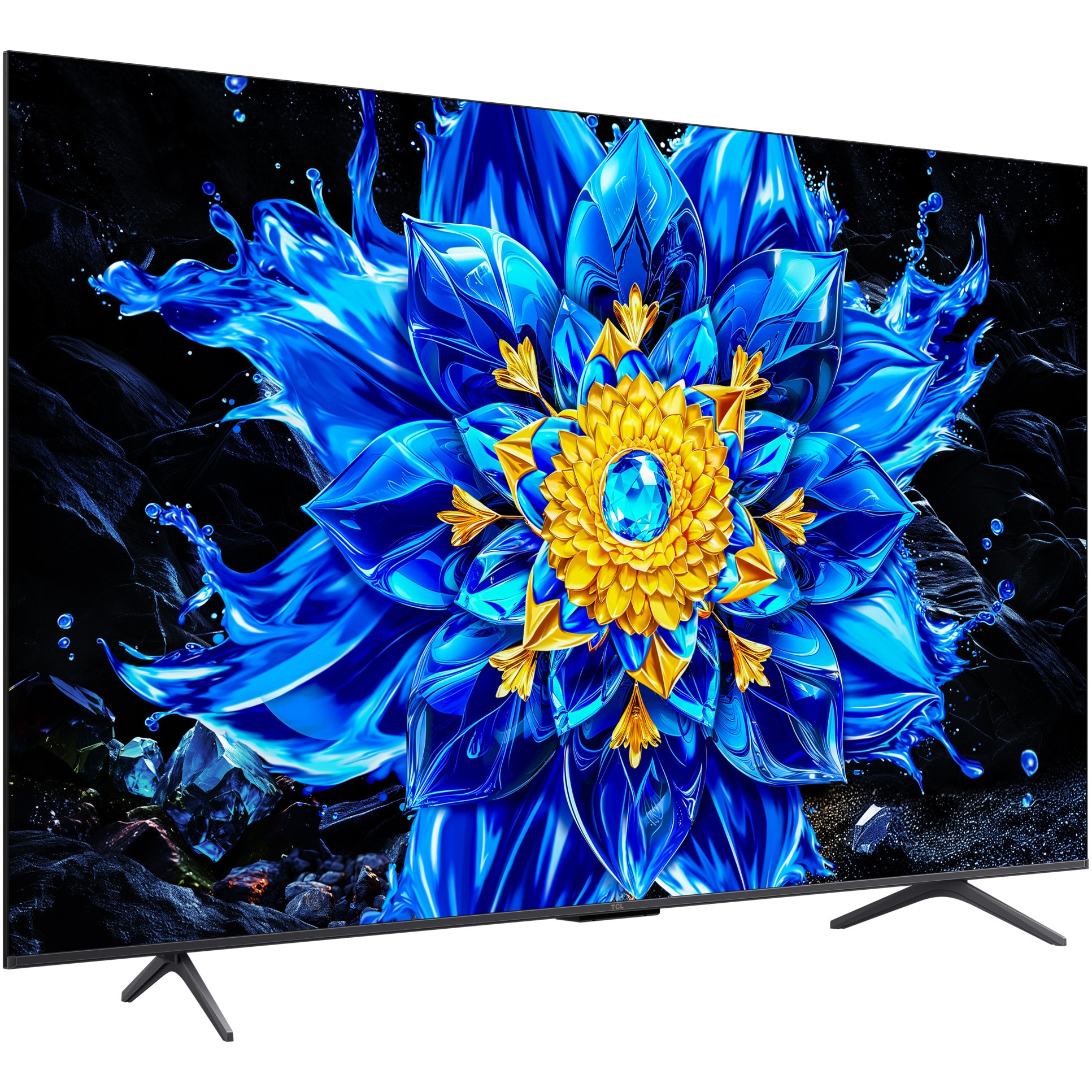 Televizor TCL QD-MiniLed 75P8L, 189 cm, Smart Google TV, 4K Ultra