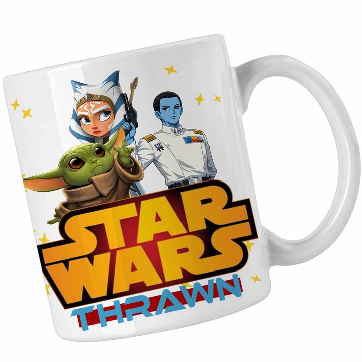 Cana Star Wars Thrawn Ahsoka Baby Yoda, alba, 330ml