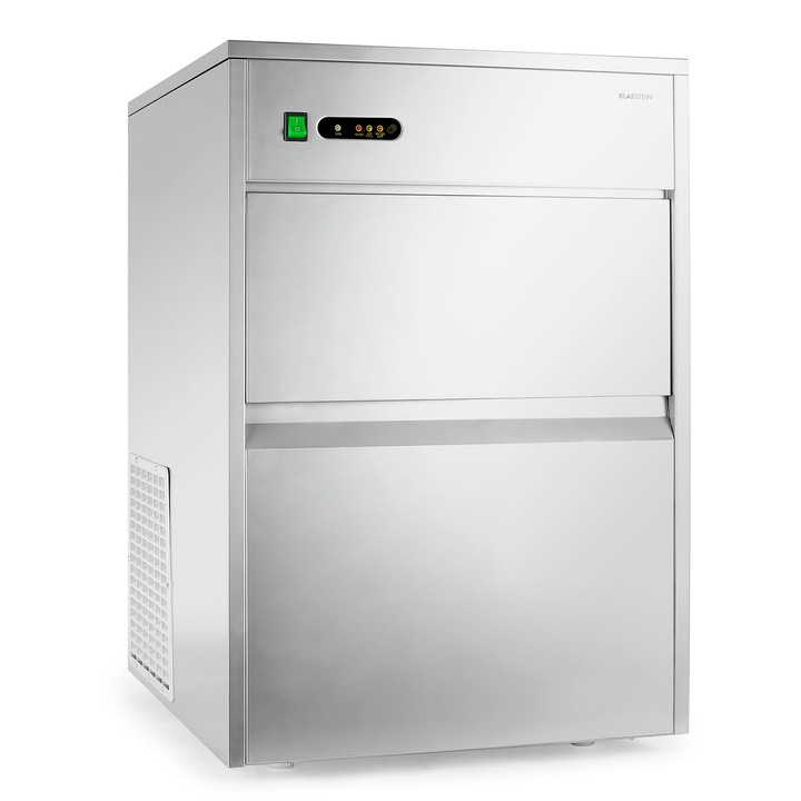 Masina de Gheata Klarstein, 260W, 50 kg/zi, Otel Inoxidabil, 49, 8x83, 1x60, 4cm