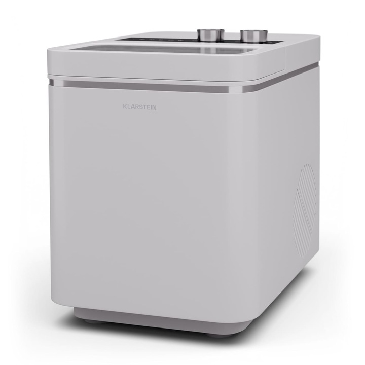 Aparat de facut gheata Klarstein IceCraft, 2 moduri, 12 kg/24h, 1, 3L, curatare automata, 24x30, 4x34, 5cm