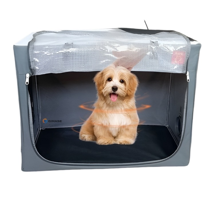 Cusca pentru animale, GIMASE, 42 cm x 36 cm, S, Gri