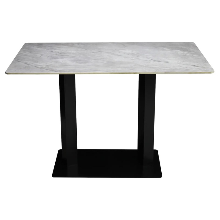 Masa fixa Marmyra Dreptunghiulara Gri