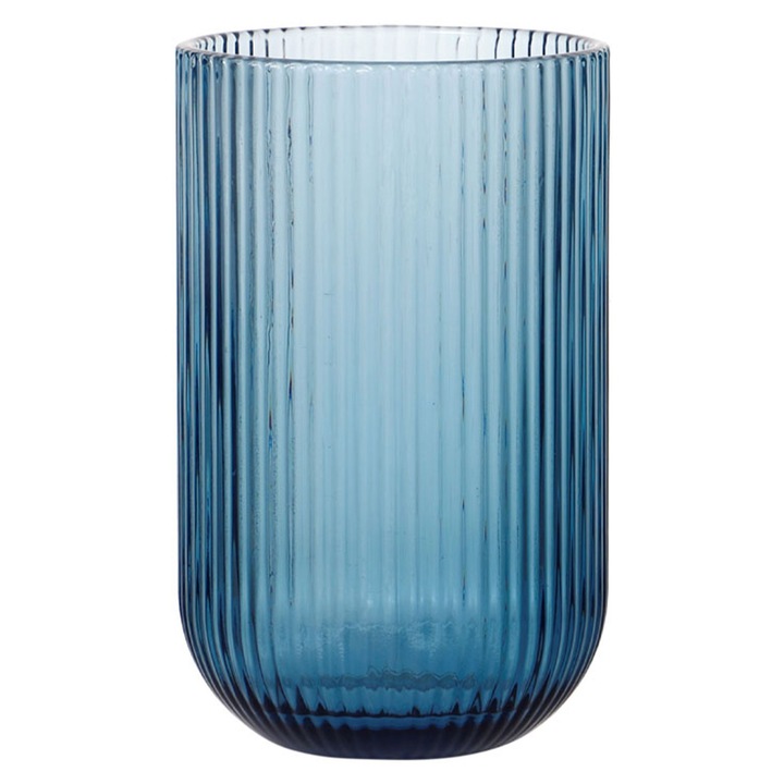 Set 6 pahare diverse bauturi 430ml SONELLA H.13 D.8 albastru