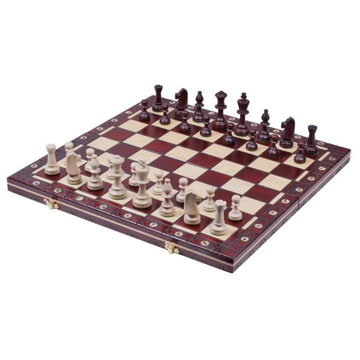 Set jocuri de sah CONSUL, unicat, 49x49cm