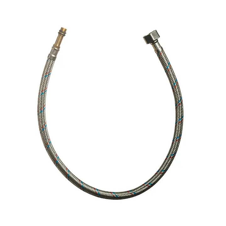 Racord flexibil FERRARA 1/2 FX 60cm inox pentru baterii monocomandă