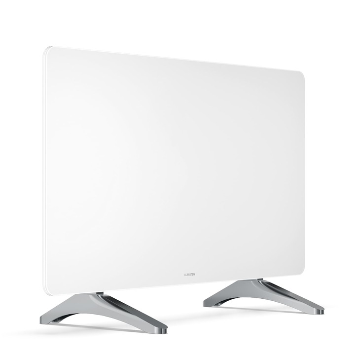 Panou infrarosu Klarstein Wonderglass, 480 W, 7-14 m, design modern din sticla, 90x58 cm