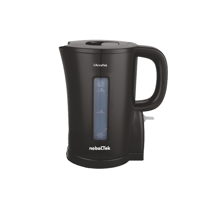 Fierbator Electric NobelTek SDA NKE120B Ergonomic Capacitate 1.7L 2200W Negru