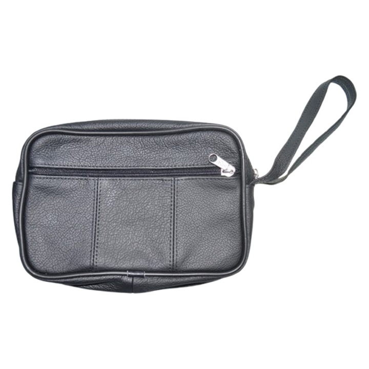 Elegáns öko-bőr férfi táska, Mini Junior B1903, Fekete