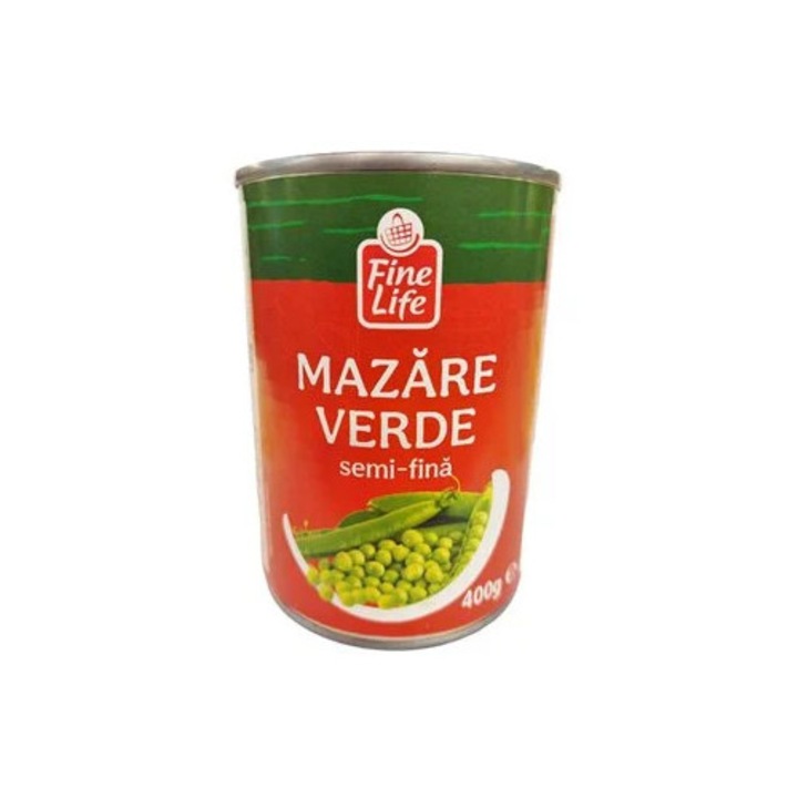 Mazare Verde Semifina, Fine Life, 400 g