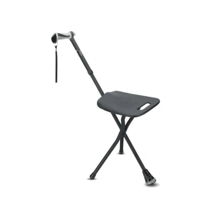 Baston reglabil din aluminiu cu sezut, Golden Protect