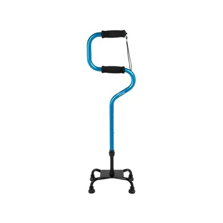 Baston cu patru picioare din aluminiu, Golden Protect