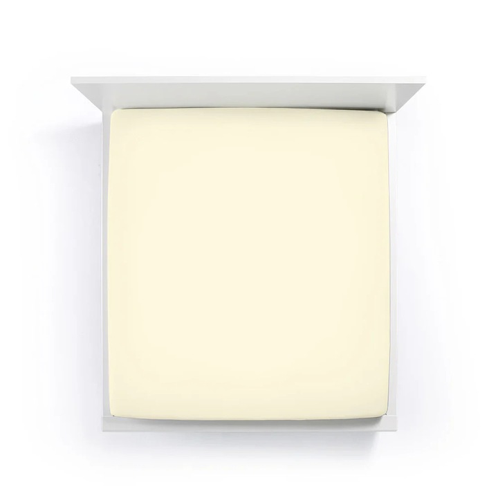 Husă de saltea Bella Donna, ecru, 120x190-130x220cm