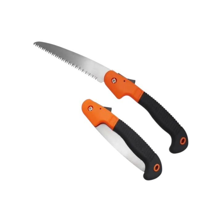 Fierastrau Profesional Pliabil Gradina, lama 230 mm, mecanism pliabil, lama otel pentru taiere crengi - COBI SMART®