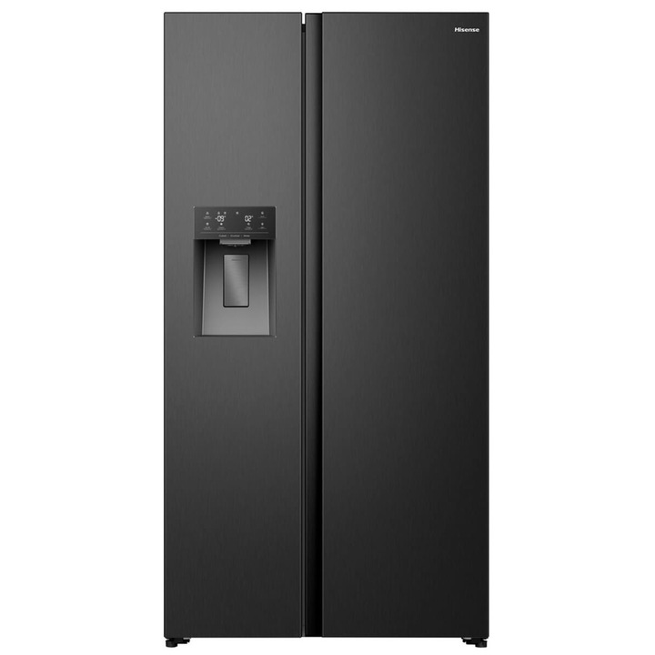 Side by Side Hisense RS5P528STFE, Total No Frost, 528 l, Multi-Air Flow, LED Display