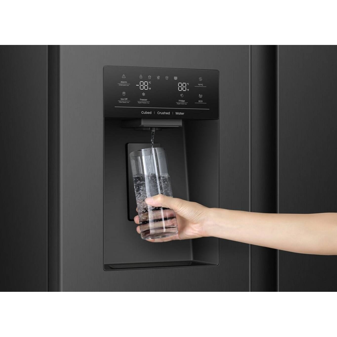 Side by Side Hisense RS5P528STFE, Total No Frost, 528 l, Multi-Air