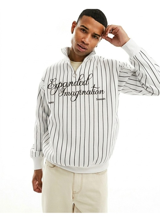 Hanorac barbati Expanded White, Alb