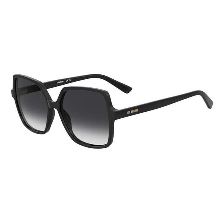 Love Moschino napszemüveg, MOL102/S modell, fekete, 57 mm