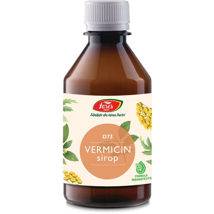 Vermicin Sirop, 250ml, Fares